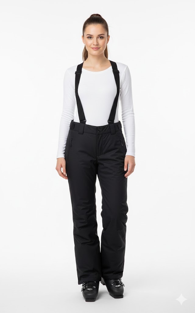 Marin Alpin zimní lyžařské kalhoty snowboardové s ramenními popruhy Unisex L 40