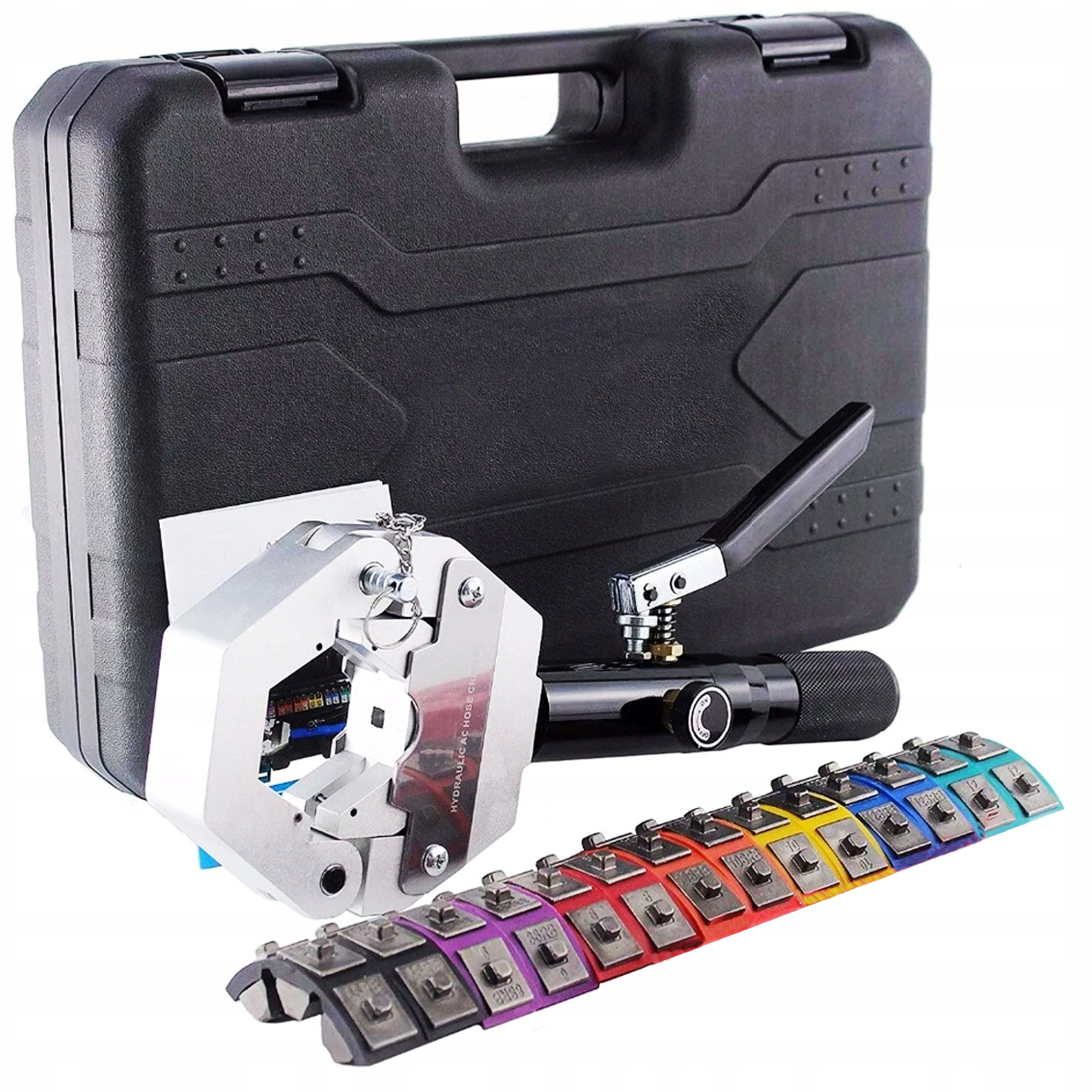 Hydraulická Lisovacia Svorka Na Hadice Klimatizácie 7 Svoriek, Sada