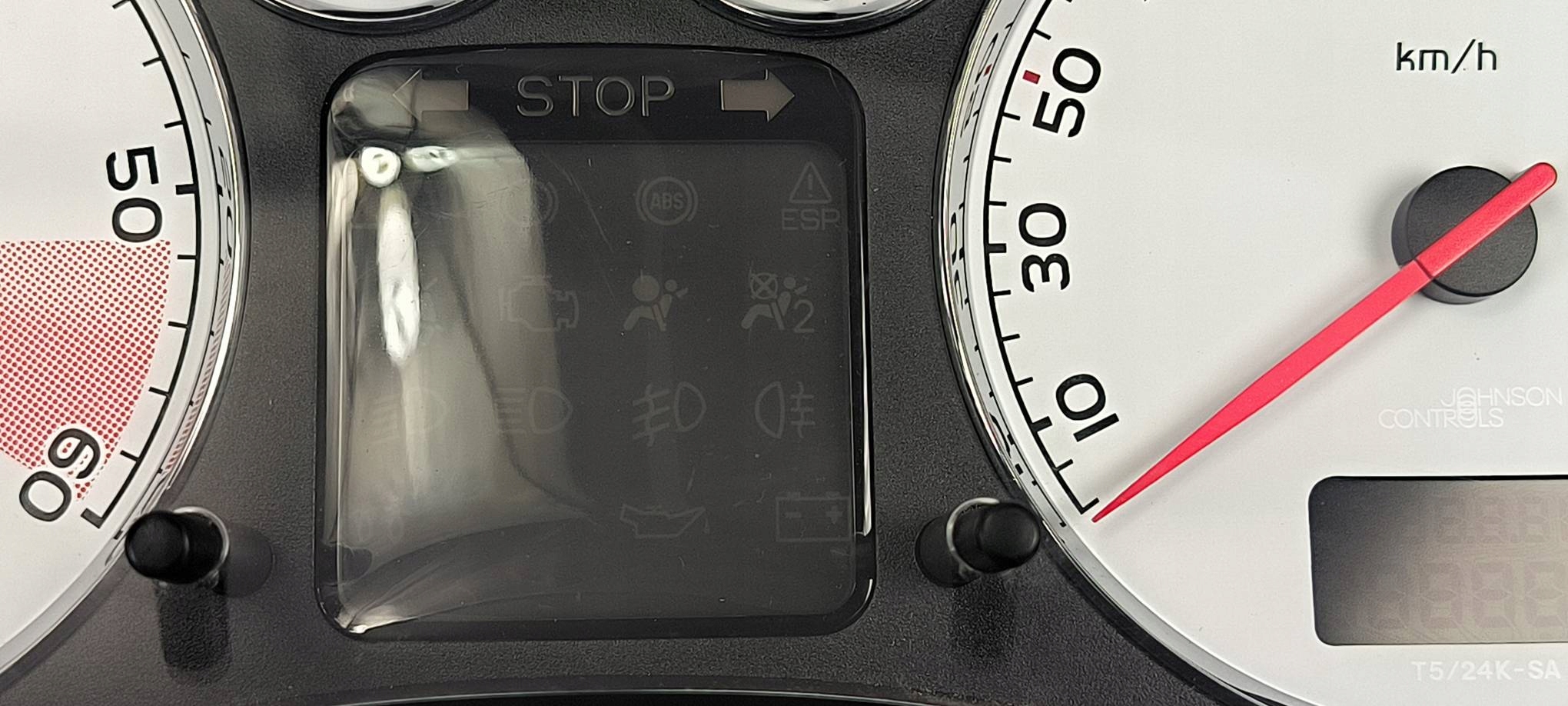 dials clock 9655925880 PEUGEOT 307