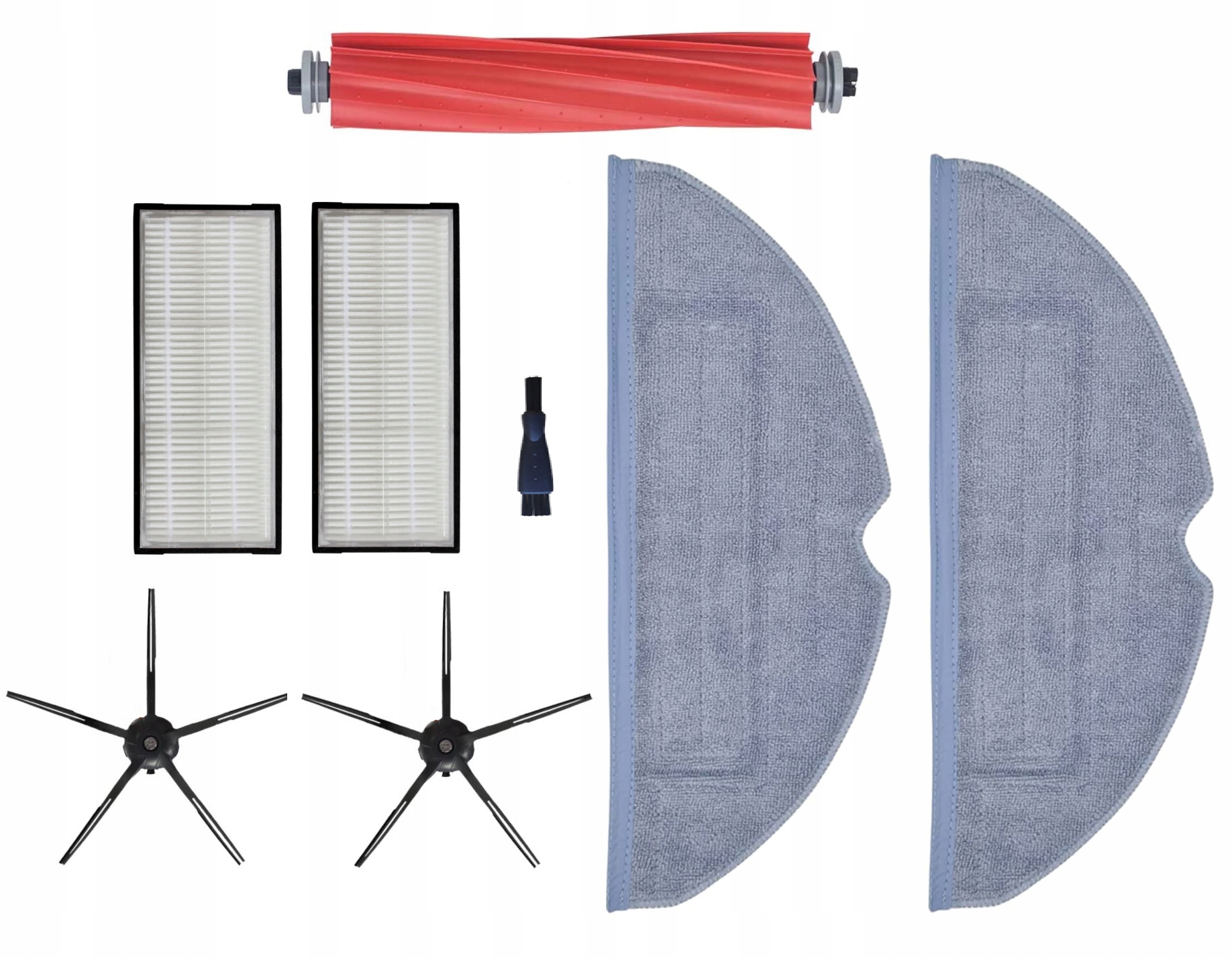 

Zestaw szczotki filtry mopy do Roborock S7