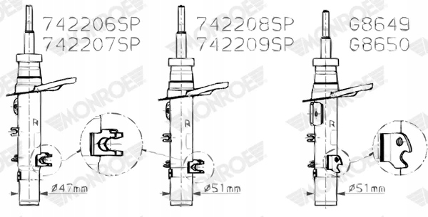 Monroe42206sp Амортизатор