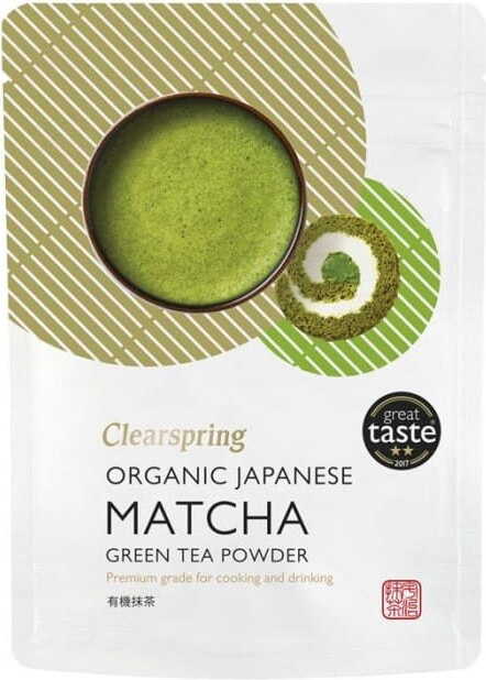 Japonská matcha Premium Grande prášková Bio 40g Clearspring