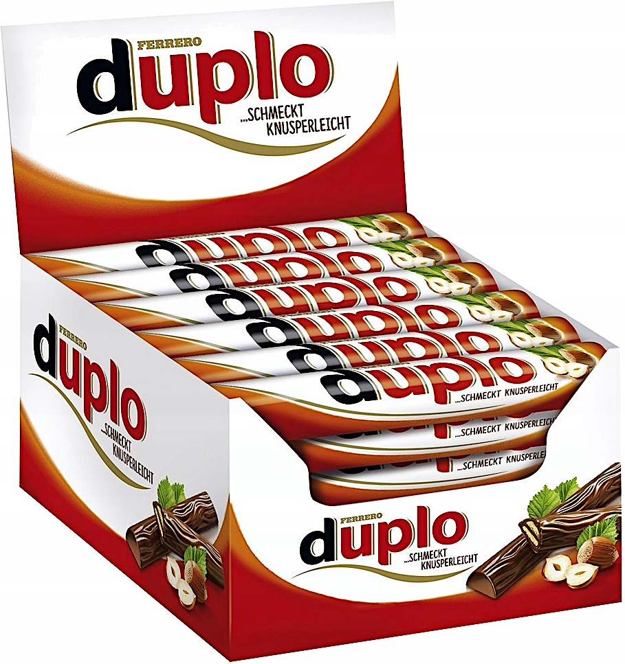 Levně Duplo Oplatka s oříškovou náplní v mléčné čokoládě Ferrero 18,2 g