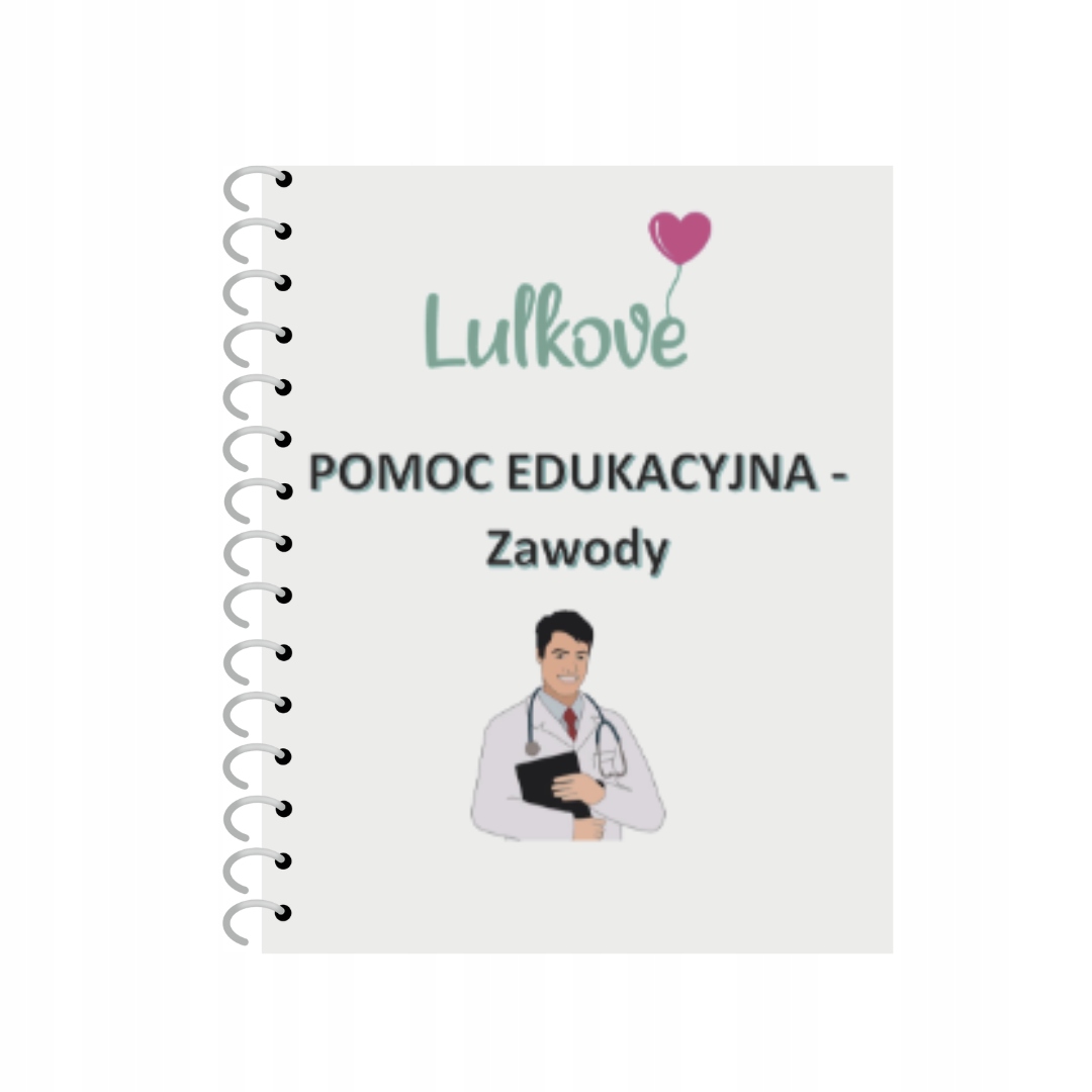 KSIĄŻECZKA DLA DZIECKA NAUKA ZAWODÓW Marka bez marki