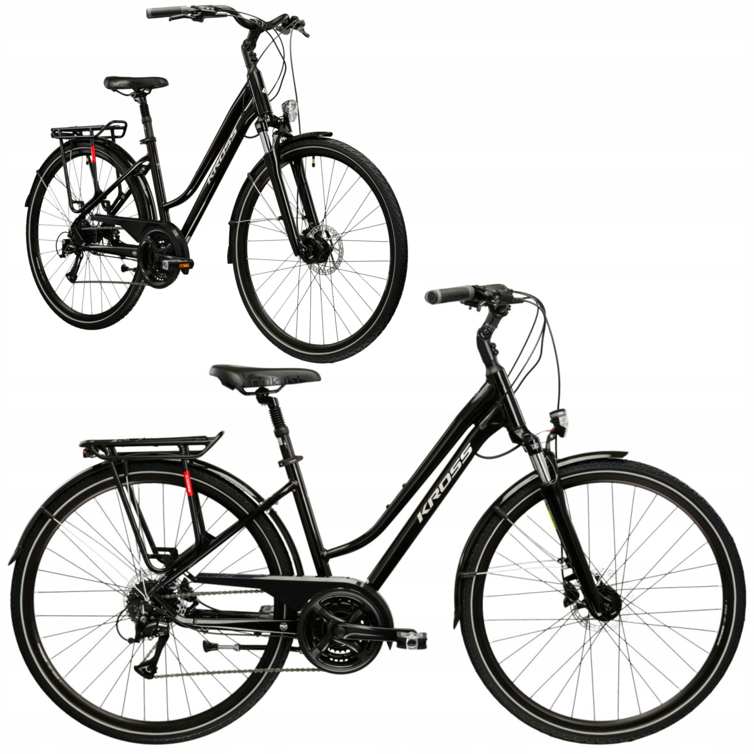 Rower Trekkingowy 28" Kross Trans 4.0 rama L 19" czarny R25