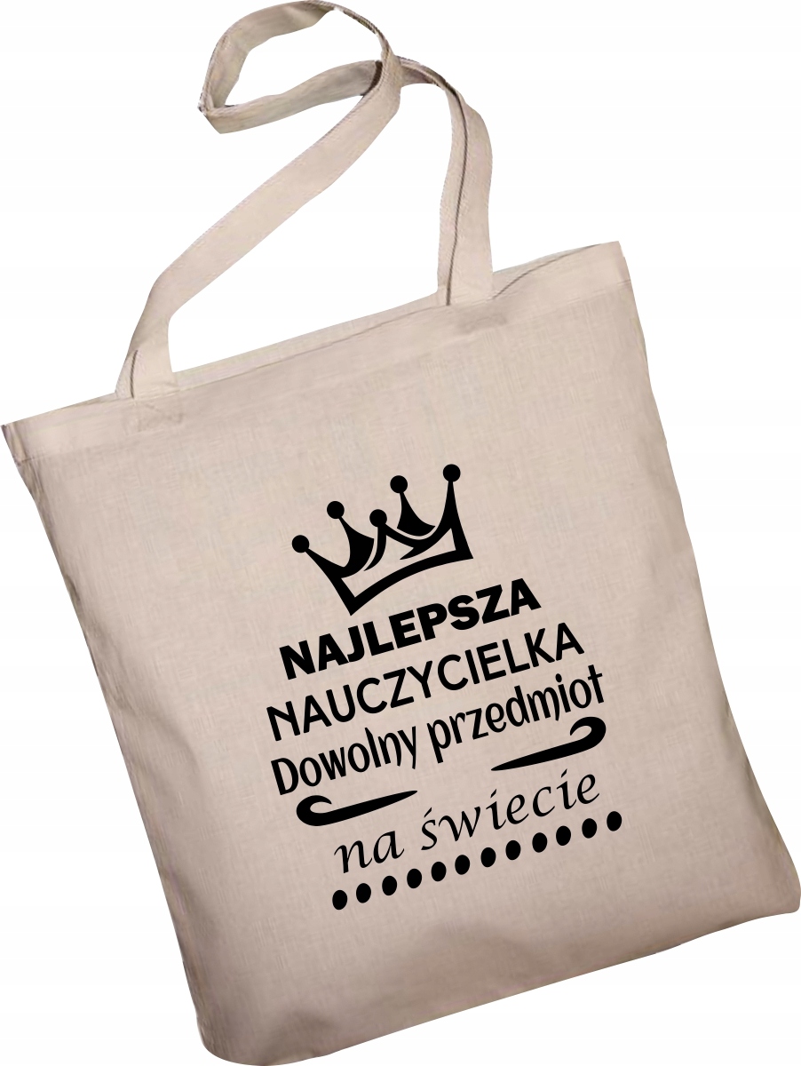 

Torba Bawełniana Eko Zakupy Dzień Nauczyciela 9530