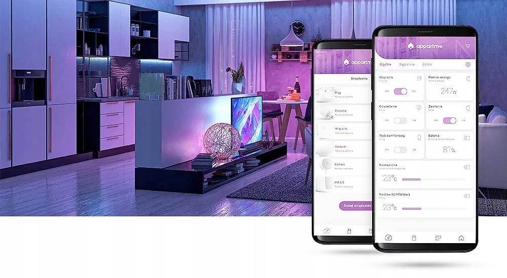 Czujnik otwarcia drzwi okien APPARTME Google Home Marka Appartme