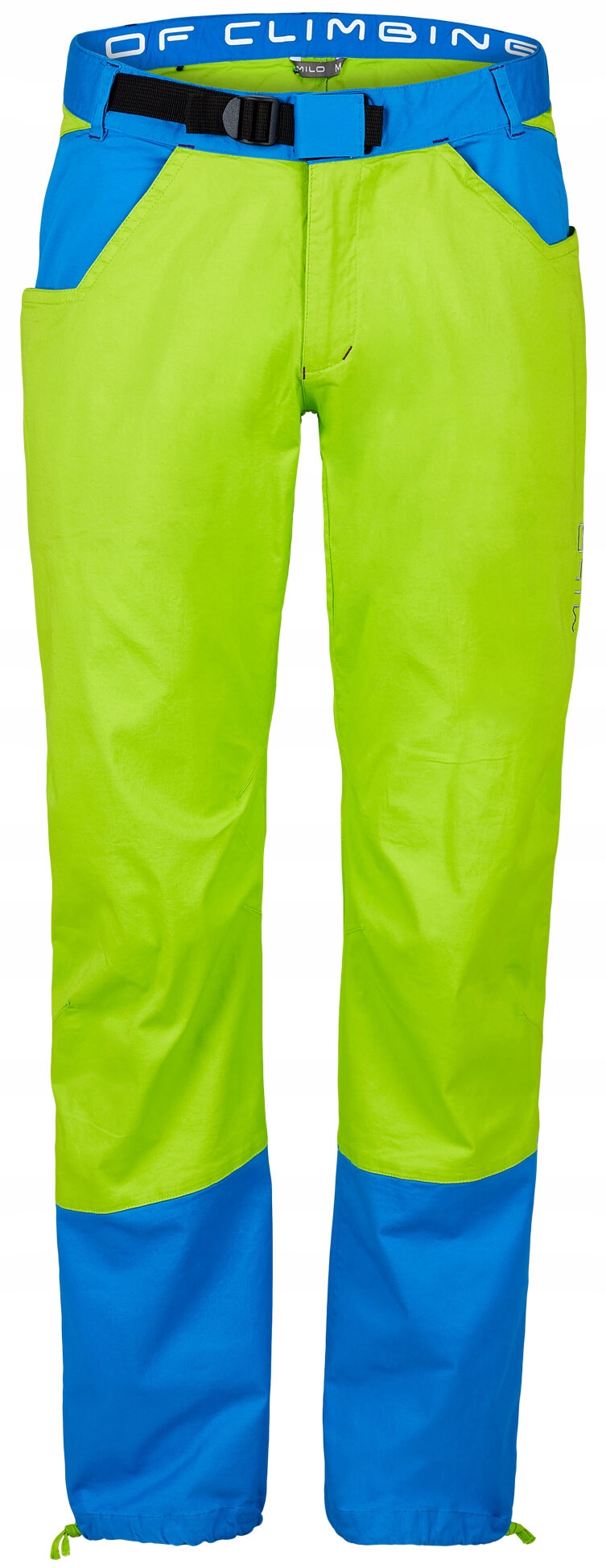 Męskie Spodnie Wsinaczkowe Milo Kulti lime green/blue XL