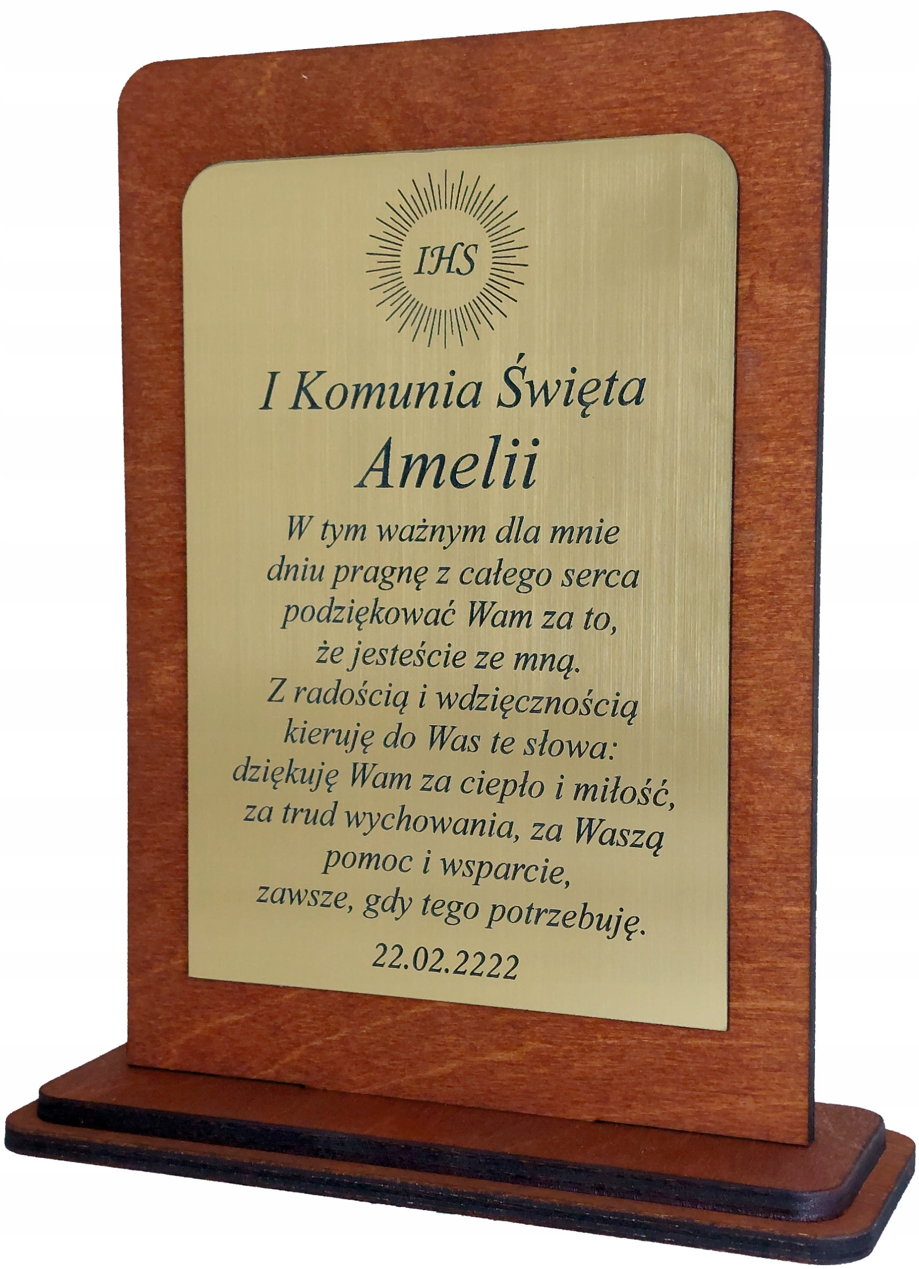 

Podziękowanie Na Komunię Dla Chrzestnych