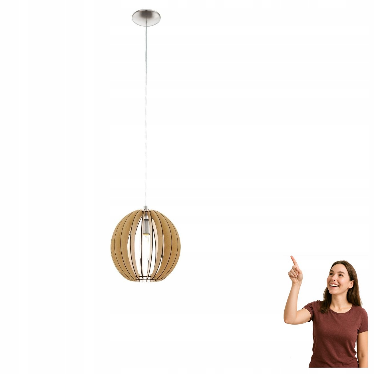 Závěsná lampa Cossano 94764 Eglo