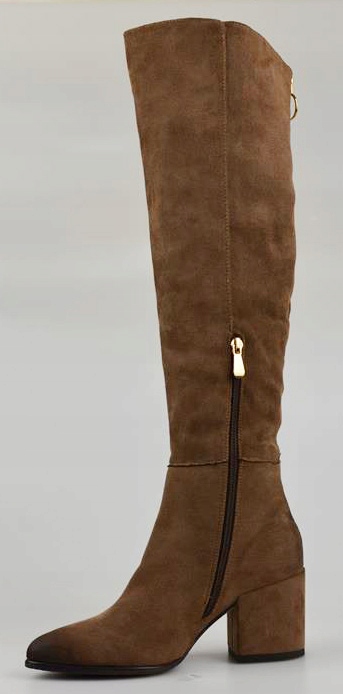 VINCEZA Kozaki Beżowe Zamszowe 58192 r. 37 Marka VINCEZA