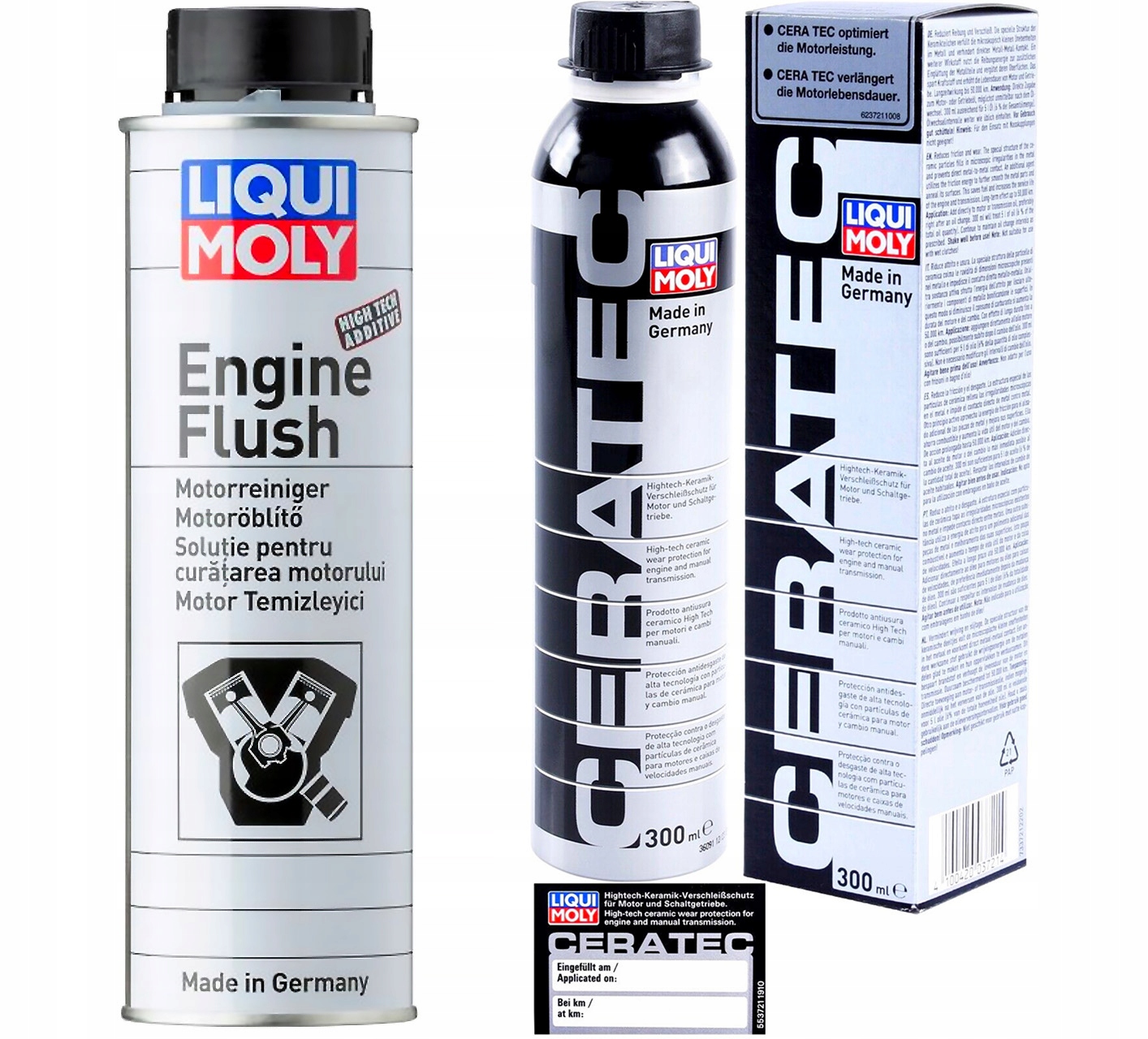 Liqui Moly Ceratec 7181 Engine Flush 0,3L środek do płukania silnika 2640