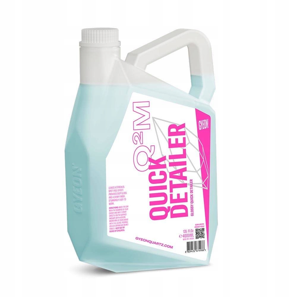 Gyeon Quick Detailer 4L dodáva klzkosť a lesk