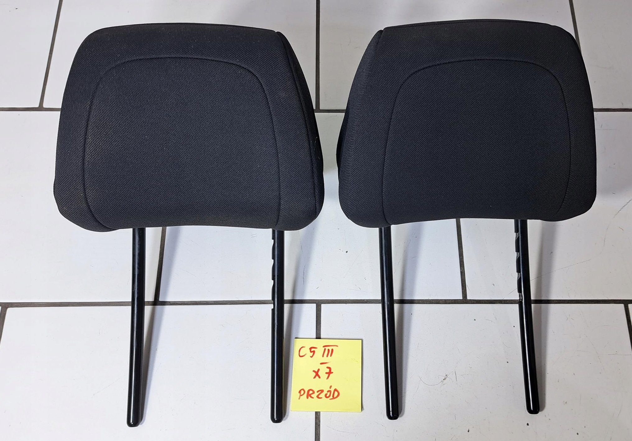 CITROEN C5 III X7 ZAGŁÓWEK PRZÓD LEWY PRAWY