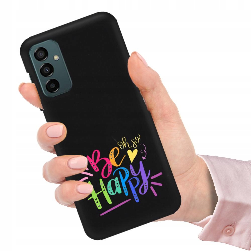 Matné Čierne Puzdro Pre Samsung M23 5G Ženské vzory