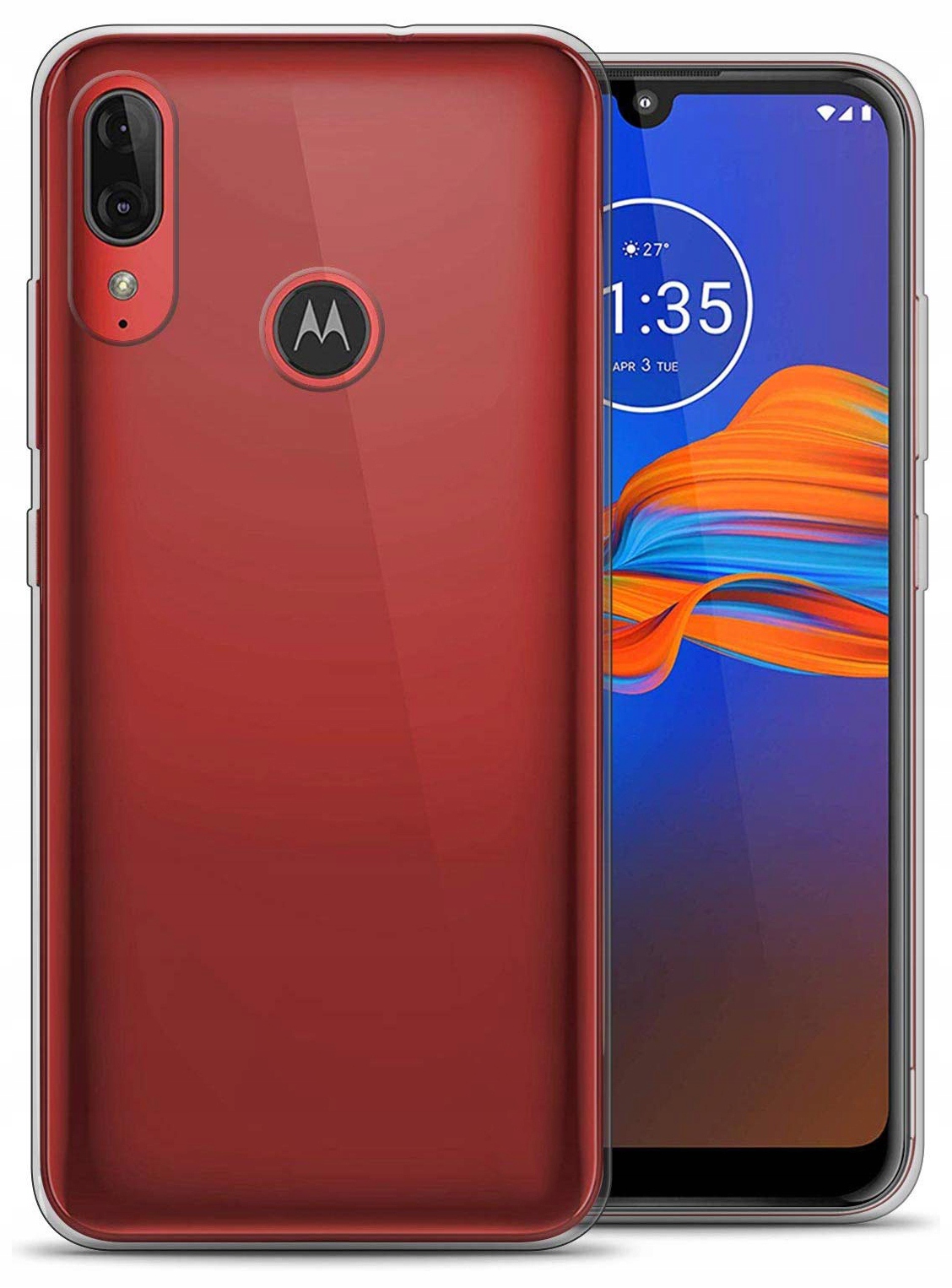 

Etui Silikon Clear Case Do Motorola Moto E6 Plus