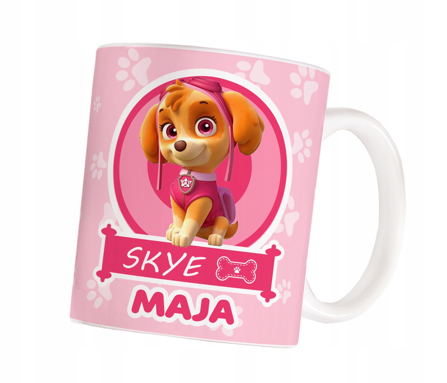 

Kubek Psi Patrol Skye z imieniem dziecka
