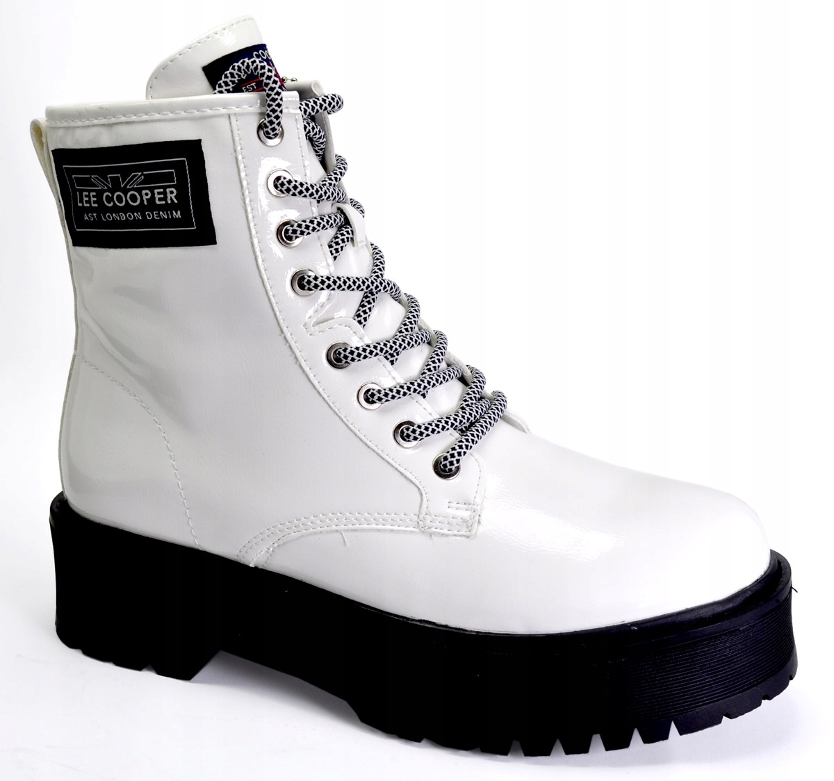 

Lee Cooper Buty Damskie Eleganckie Botki Glany 40