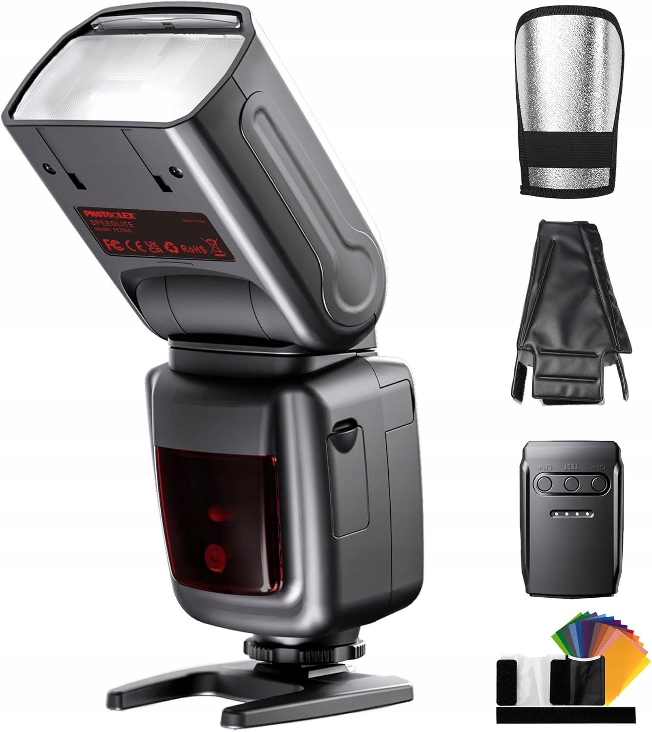 Blesk Photoolex FK300G Spoušť 2.4G Fotografická Pro