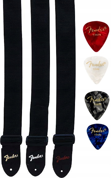 

Fender pas gitarowy akustyk elektryk kostki