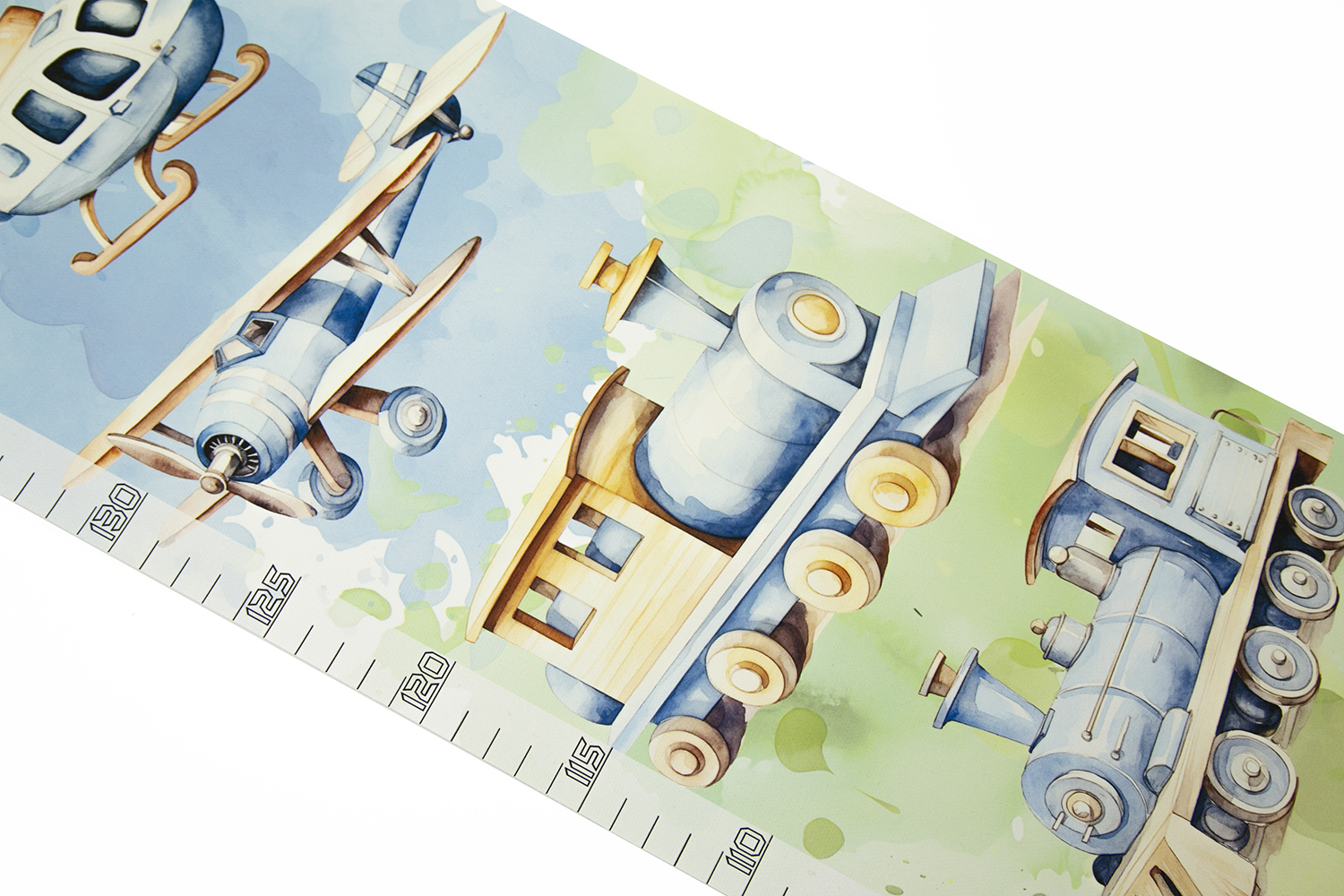 Miarka wzrostu dla dzieci na PŁÓTNIE Pojazdy Płeć chłopcy dziewczynki