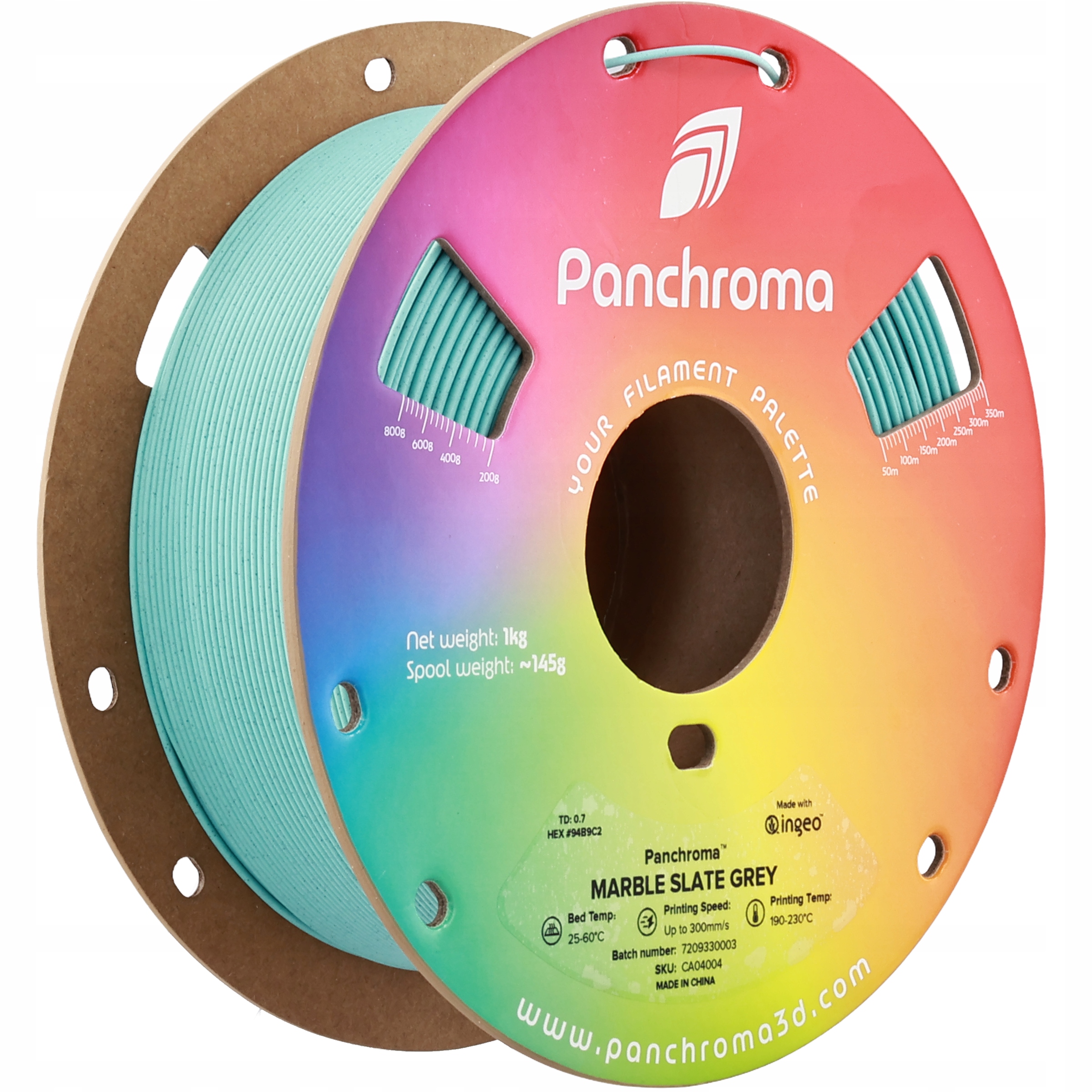 Polymaker Panchroma Pla Marble Slate Grey 1.75 mm 1kg