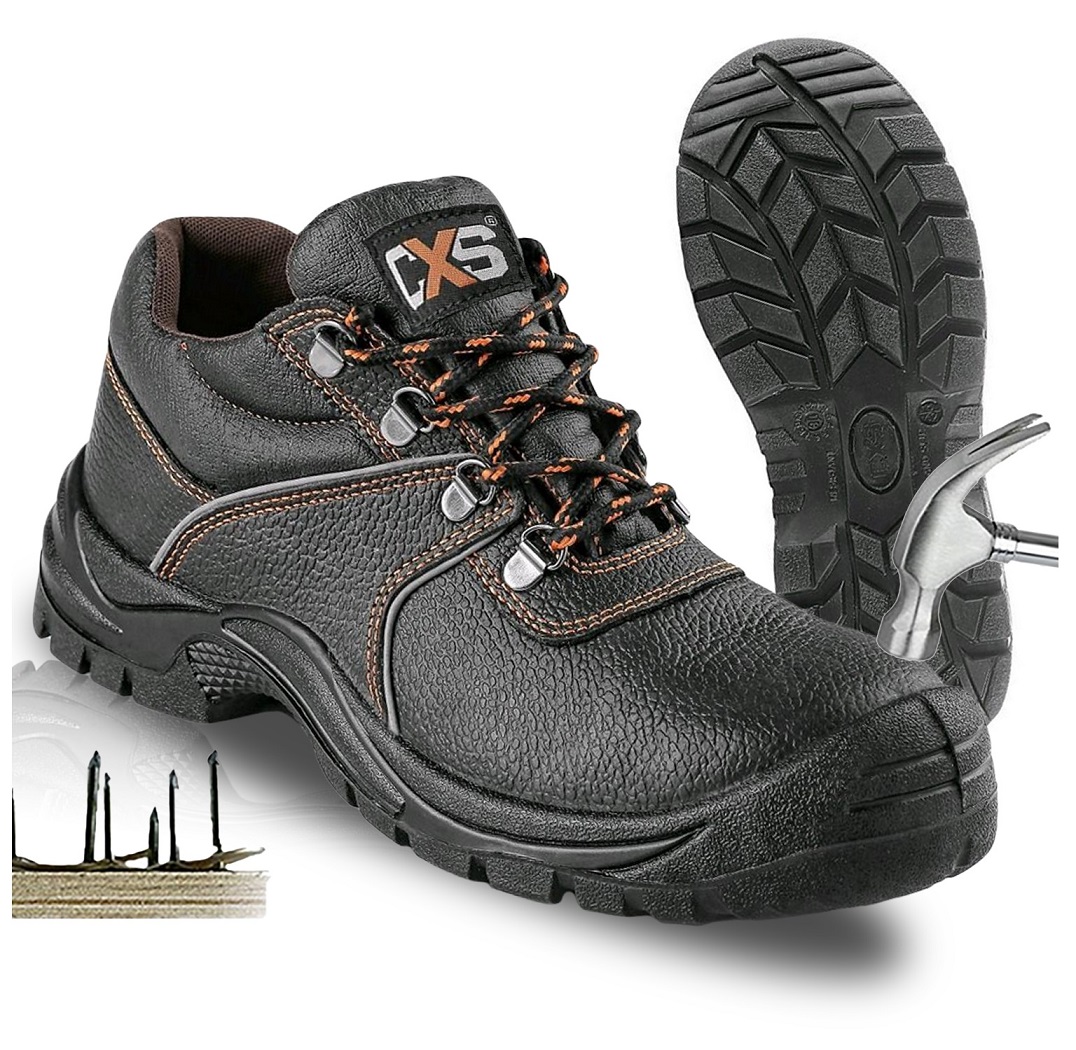 Pánské voděodolné stavební pracovní boty silné Cxs Stone Pyrit S3 Src 44