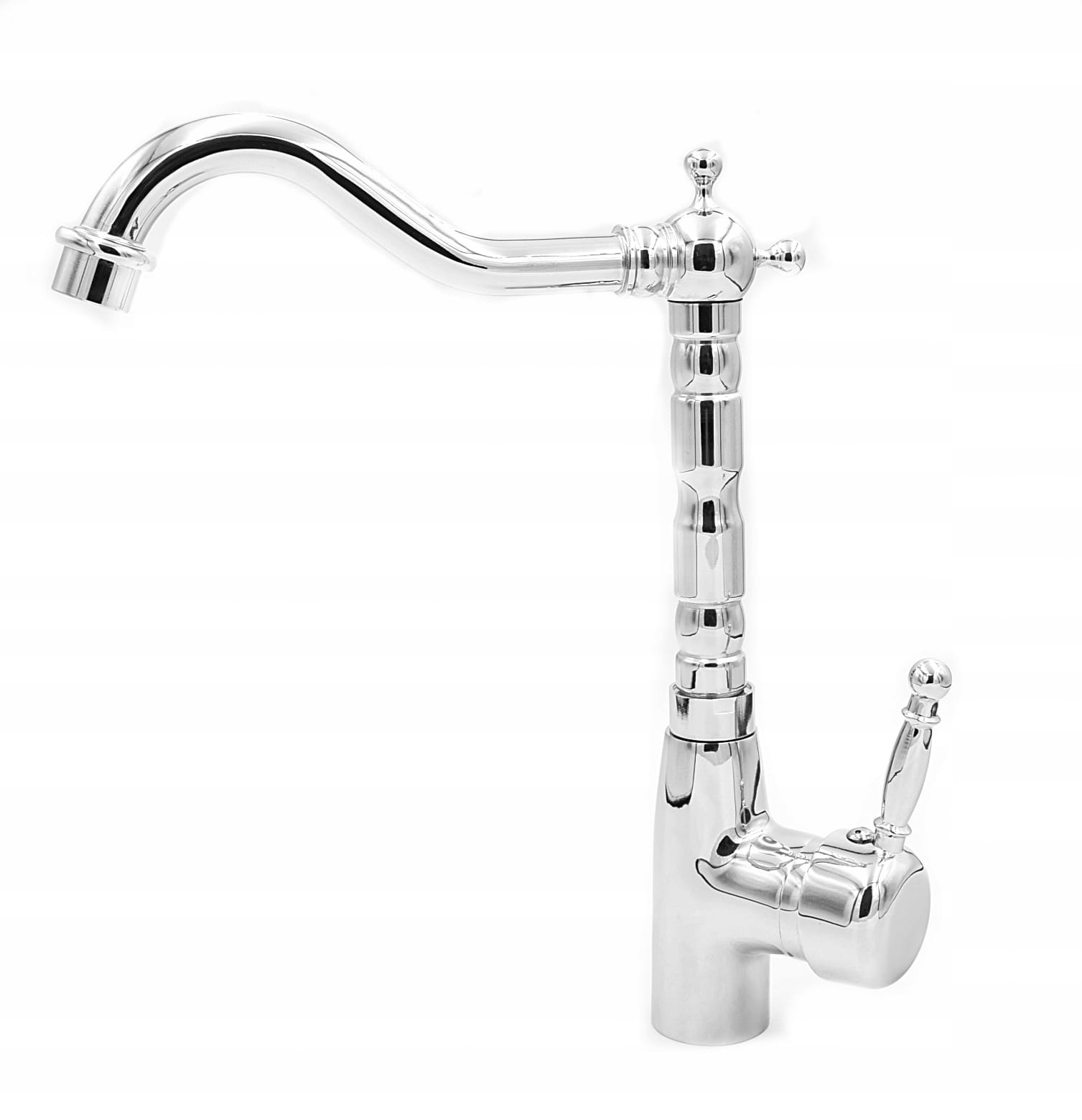 Kuchynská stojanková batéria Retro 3 Chrom Gamma