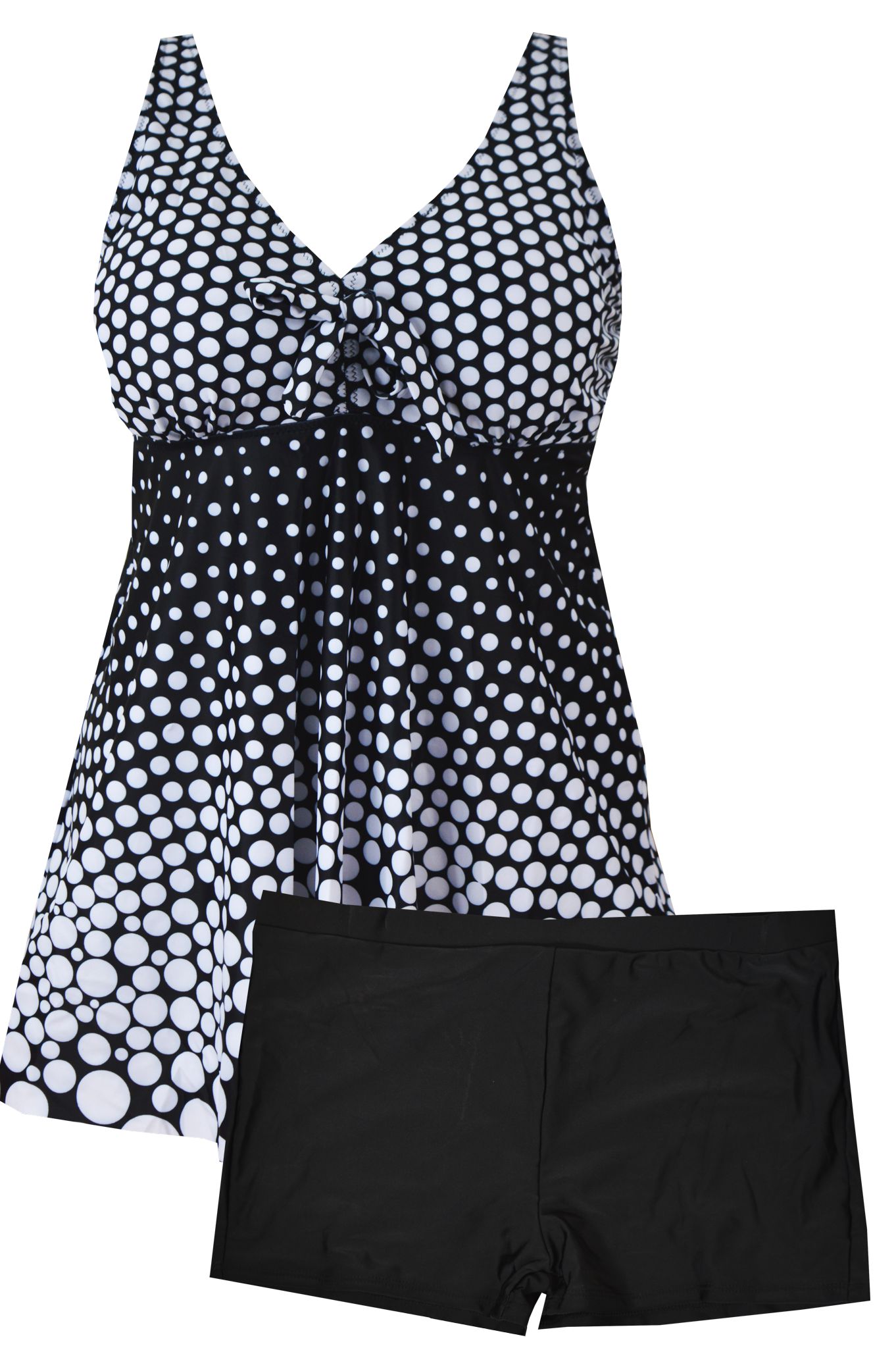 Strój kąpielowy Tankini sukienka i spodenki roz 50