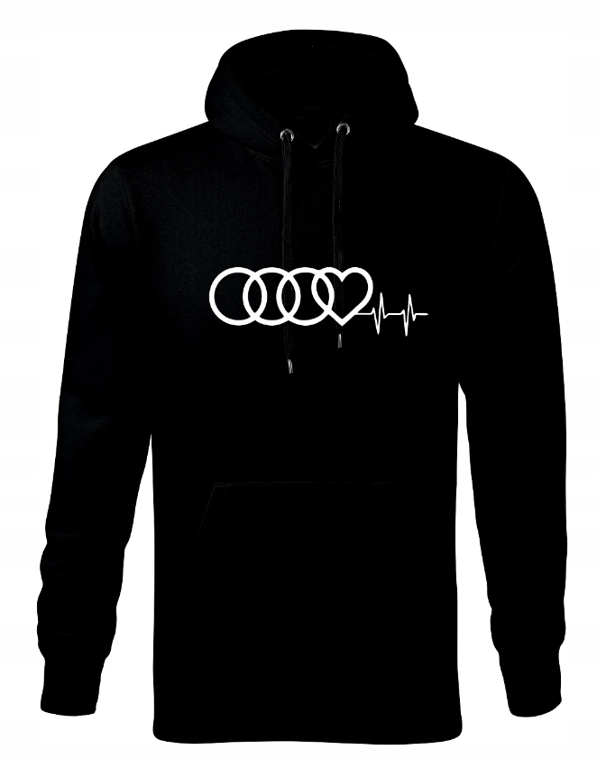 

Męska Bluza Z Kapturem Love Audi Rozmiar L