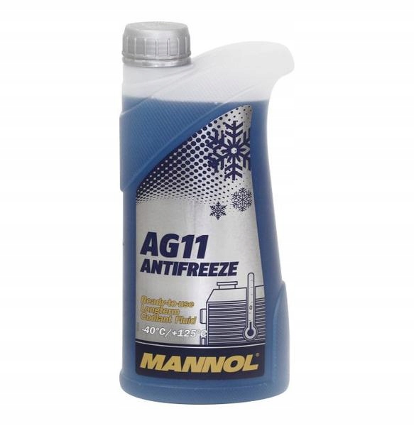

Mannol Gotowy Płyn Chłodniczy G11 Niebies. -40 1L