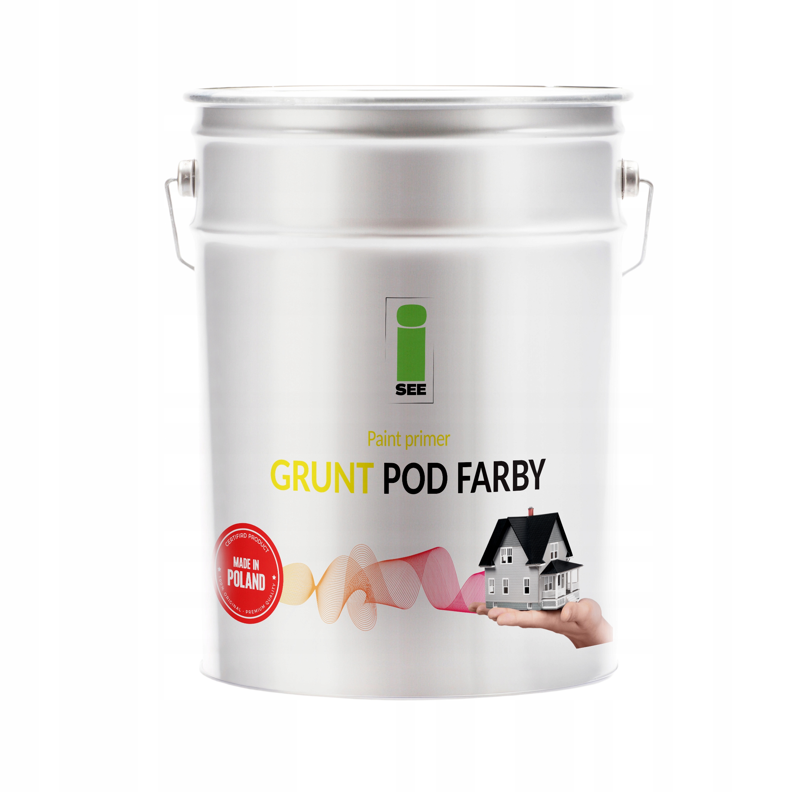 Podkladová Barva Pod Silikonovou Keramikou, Bílá, 10 L