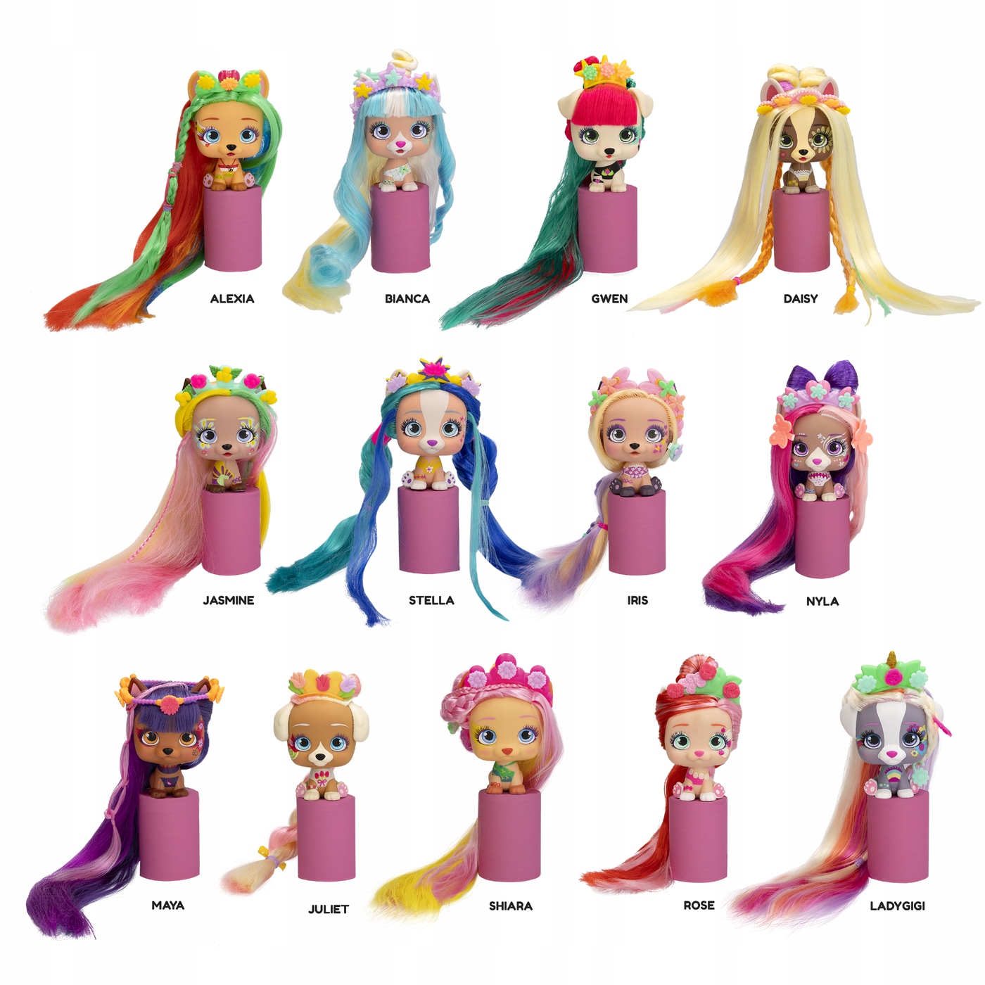 I LOVE VIP PETS SPRING VIBES PIESEK WODNE TATUAŻE Szerokość produktu 11 cm