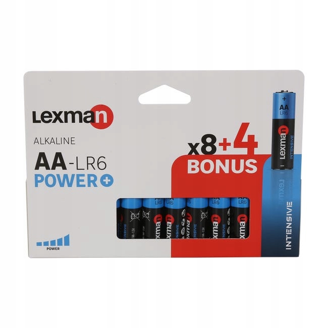 Bateria Alk Lexman L2 Lr6 12 x aa