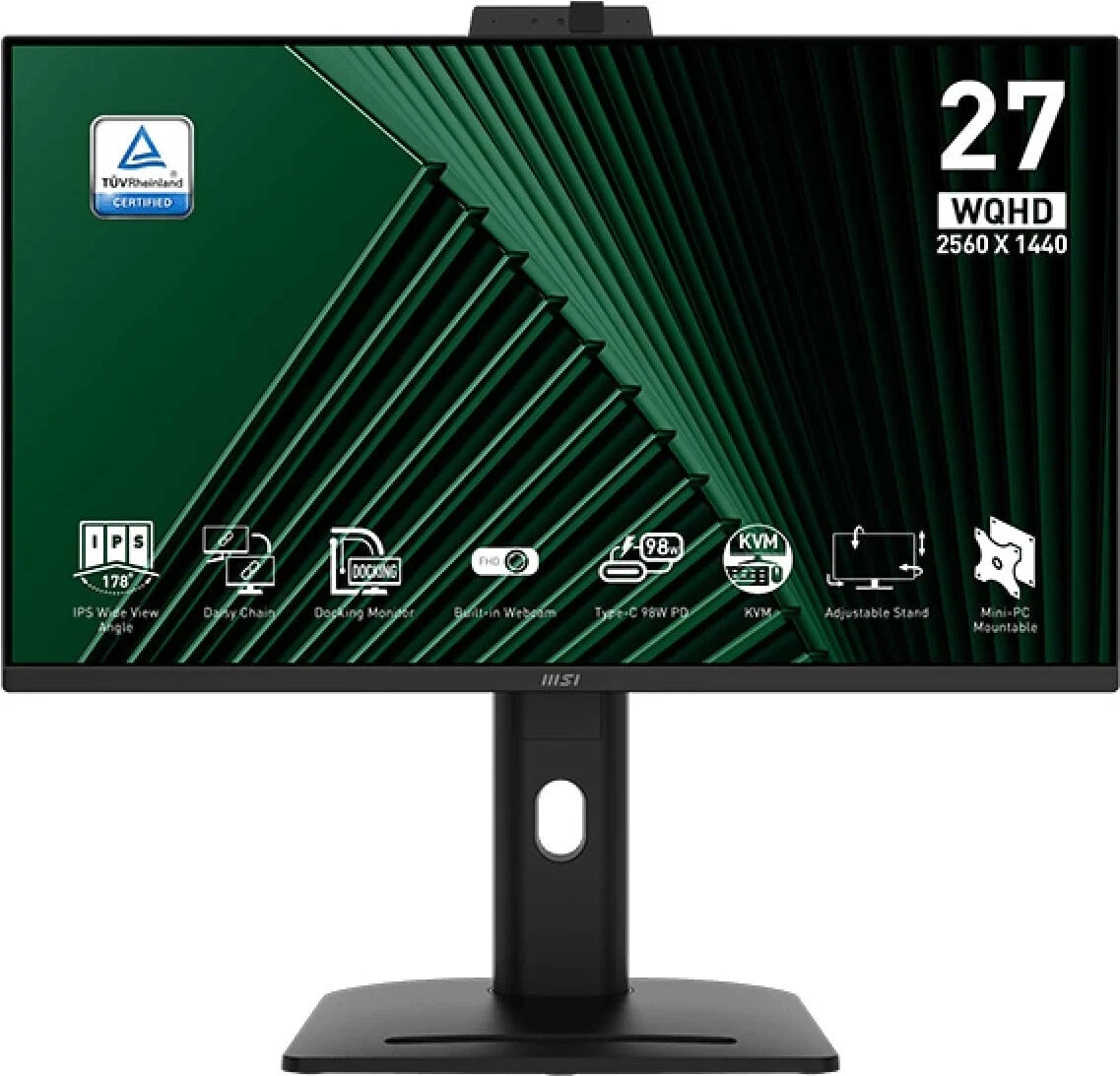 Led monitor Msi Pre MP275QPDG 27" 2560 x 1440 px Ips Pls
