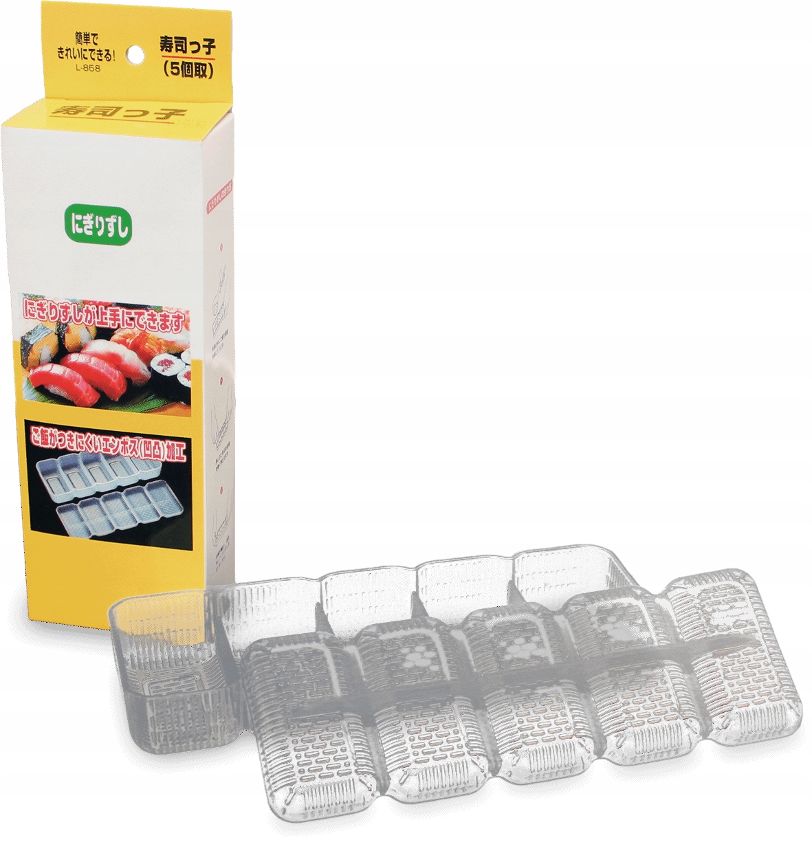 

Forma szablon do sushi Nigiri 6 × 3,5 × 4 cm