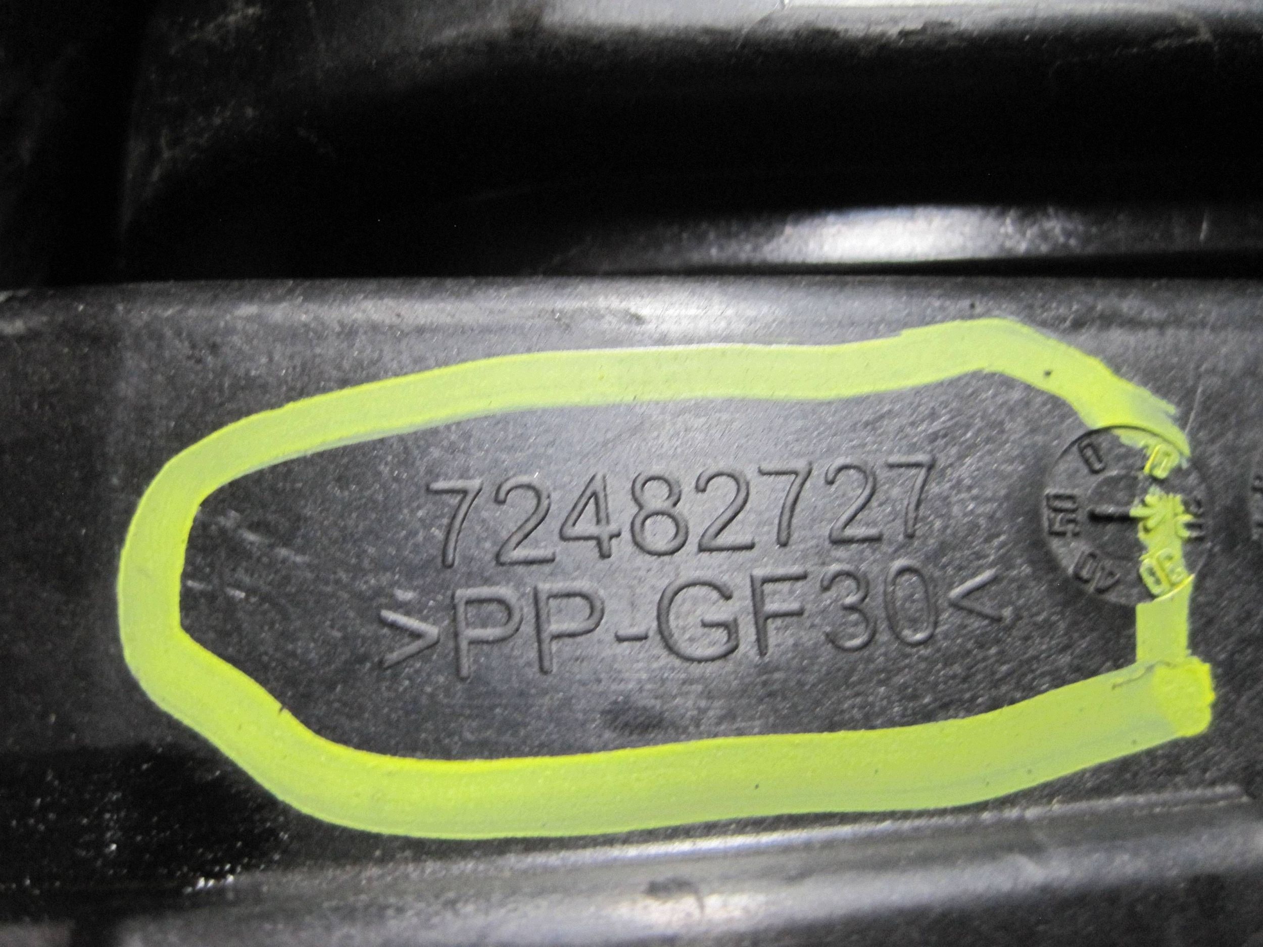 intake air MERCEDES-BENZ 72482727