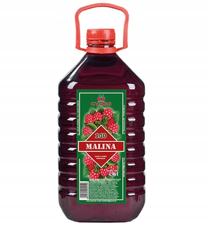 Levně Sirup s malinovou příchutí Victoria Cymes 4,96 L