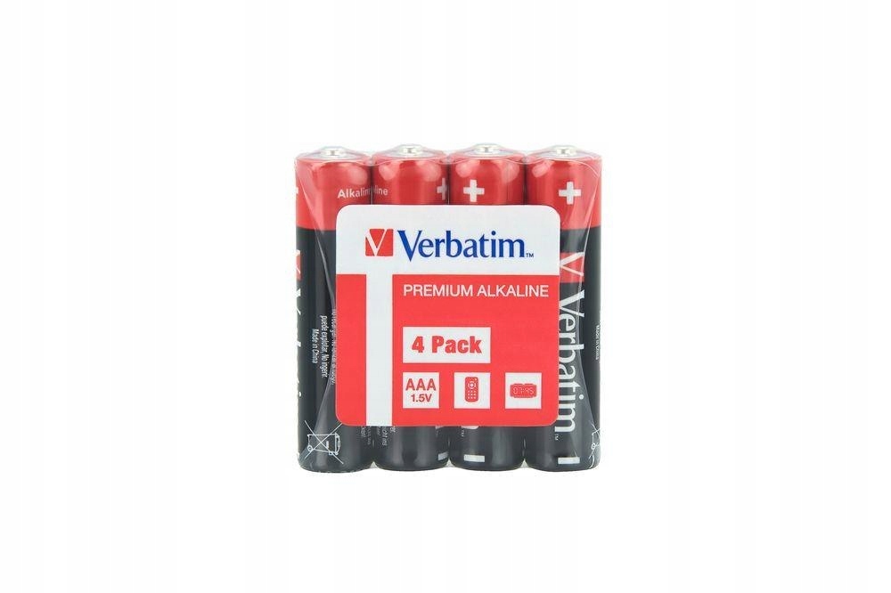Verbatim Bateria Verbatim LR3 Aaa (4 szt) shrink