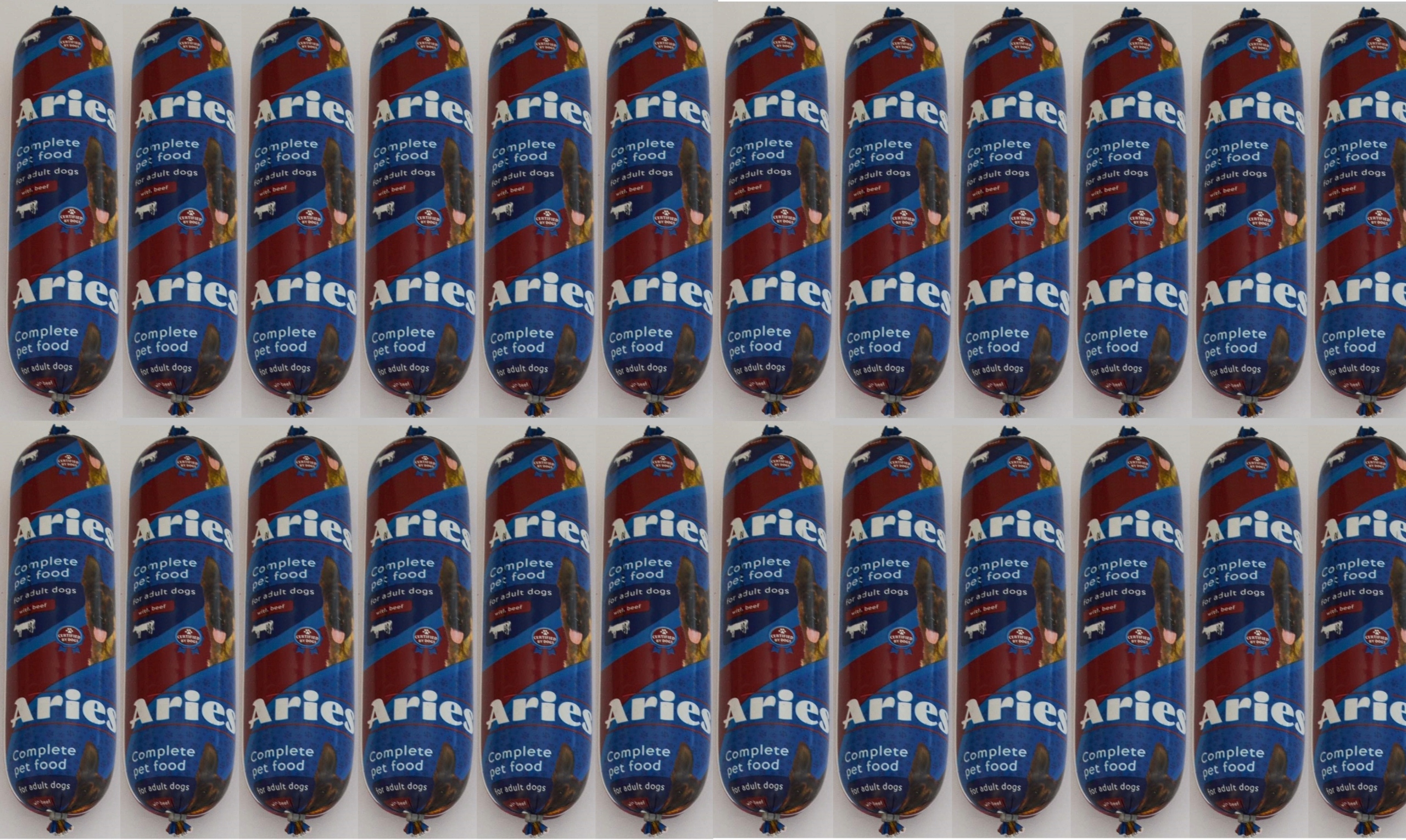 Tyčinka Aries s hovězím masem 900 g 24 kusů