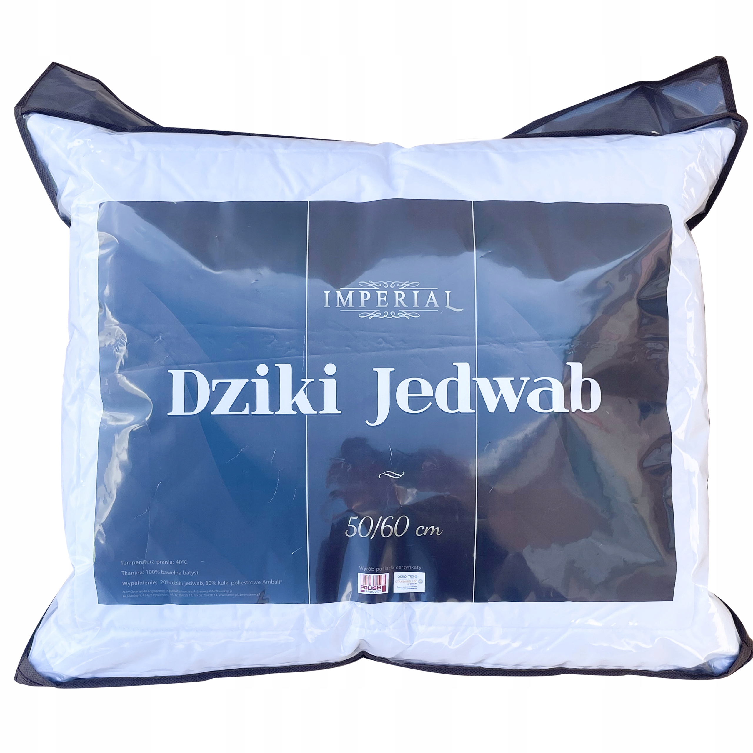

Poduszka 50x60 Dziki jedwab Amw Imperial