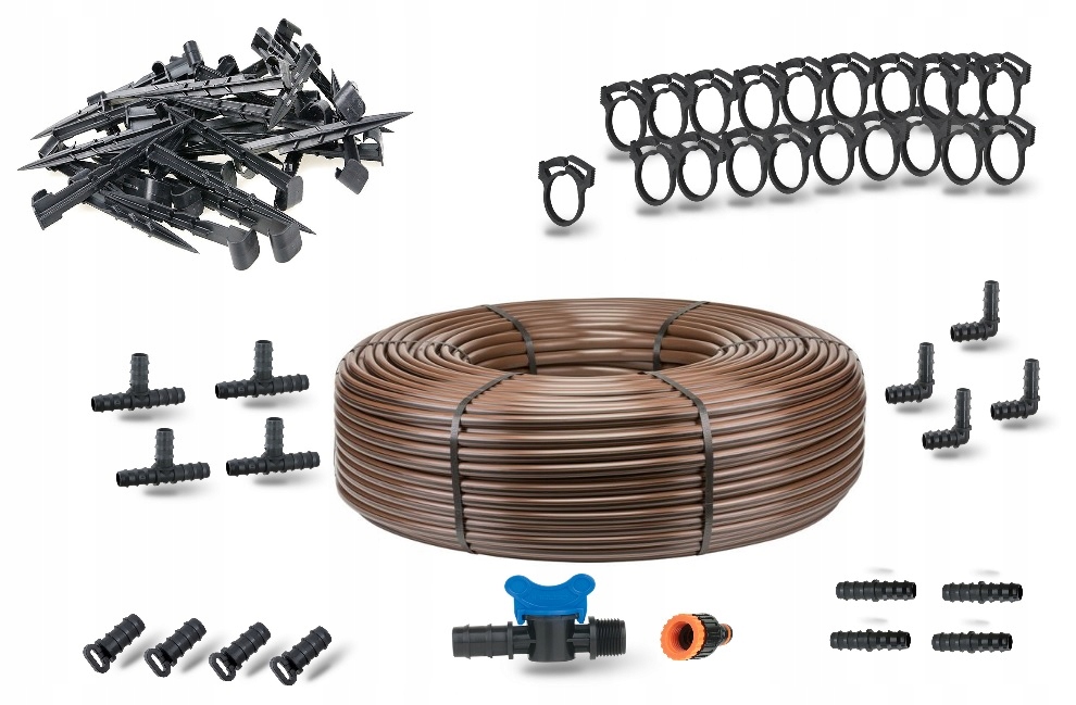 Linia kroplująca z kompensacją 25m 33cm 2,0L 58el