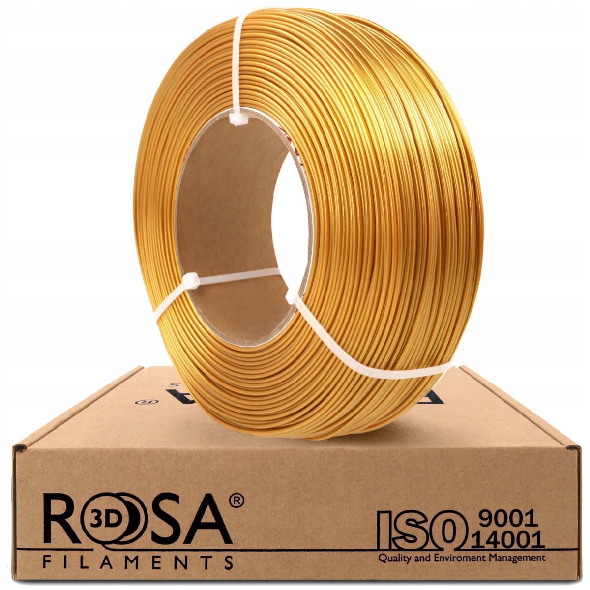Filament Rosa3D ReFill PET-G Standard Gold Metalic 1kg 1,75mm