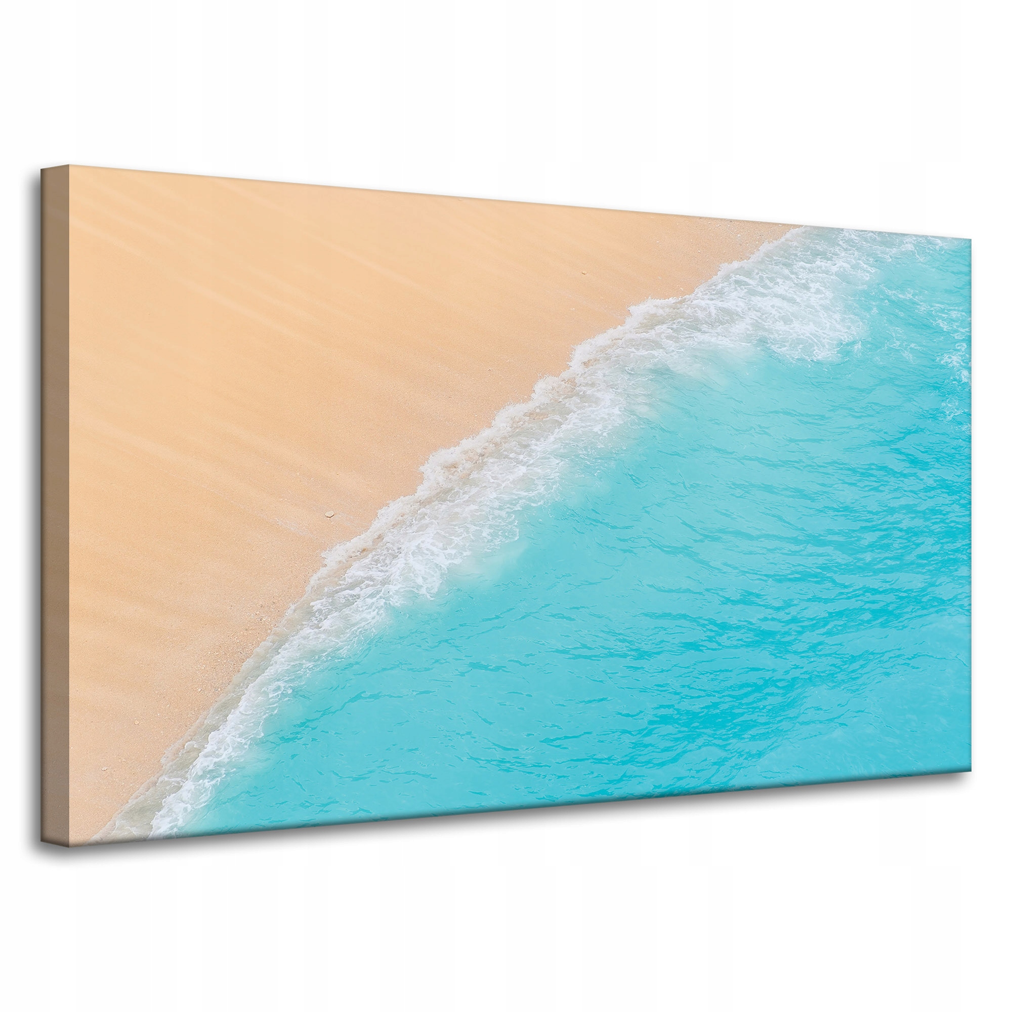 Obraz na plátně Pláž Klidná voda Slunce 100x60 cm Ideální jako dárek