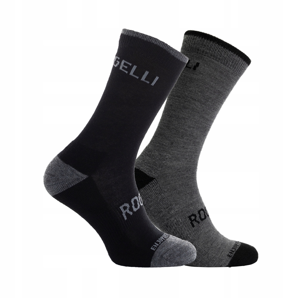 

Ciepłe zimowe skarpety Rogelli Merino Wool 2-pack
