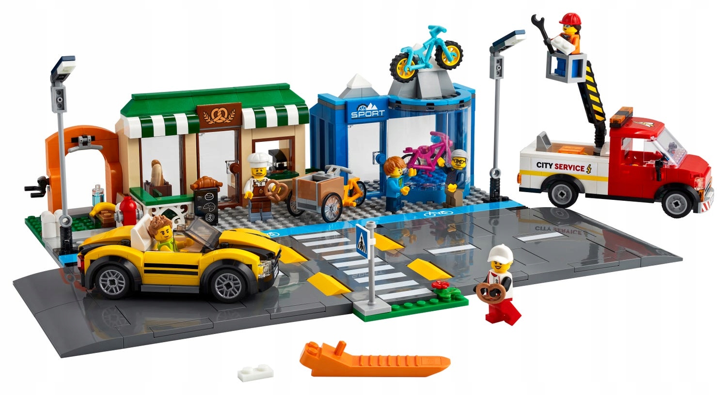 LEGO CITY ULICA W MIASTECZKU Marka LEGO