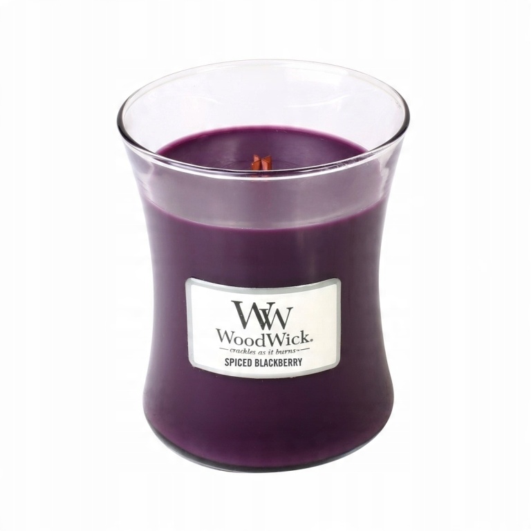 

Spiced Blackberry WoodWick średnia świeca