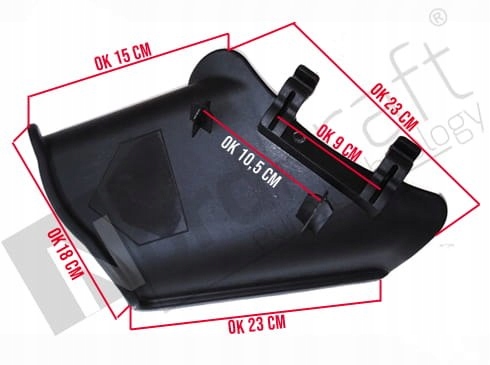 OSŁONA KOSIARKI WYRZUTU BOCZNEGO NAC LS50 775IS Marka Nordkraft