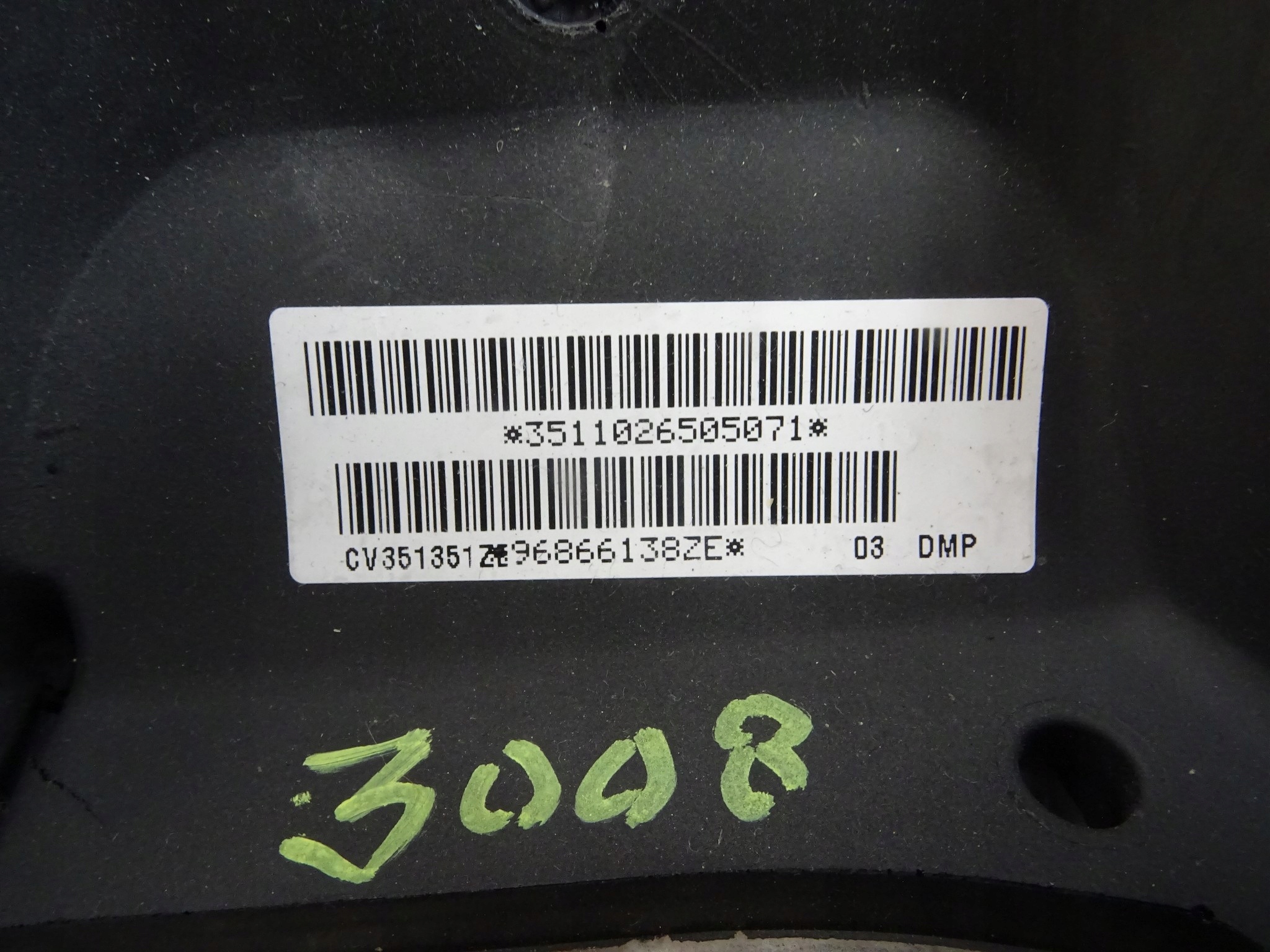 PEUGEOT 3008 5008 steering wheel, leather