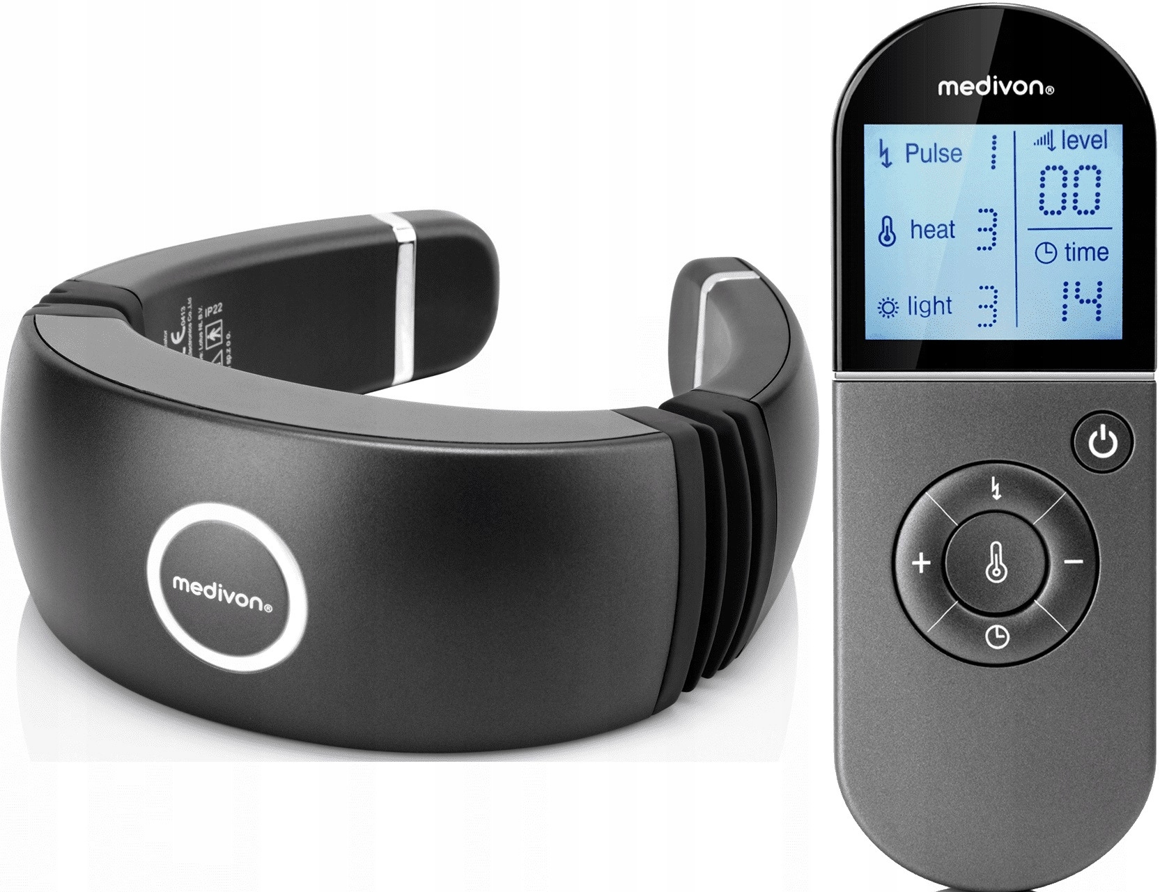 Masażer karku Medivon Smart Ems Czarny Termopunktura